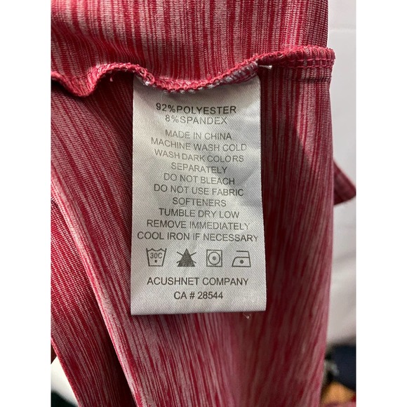 Footjoy Golf polo Red size Medium with Golf Crest - Picture 5 of 13